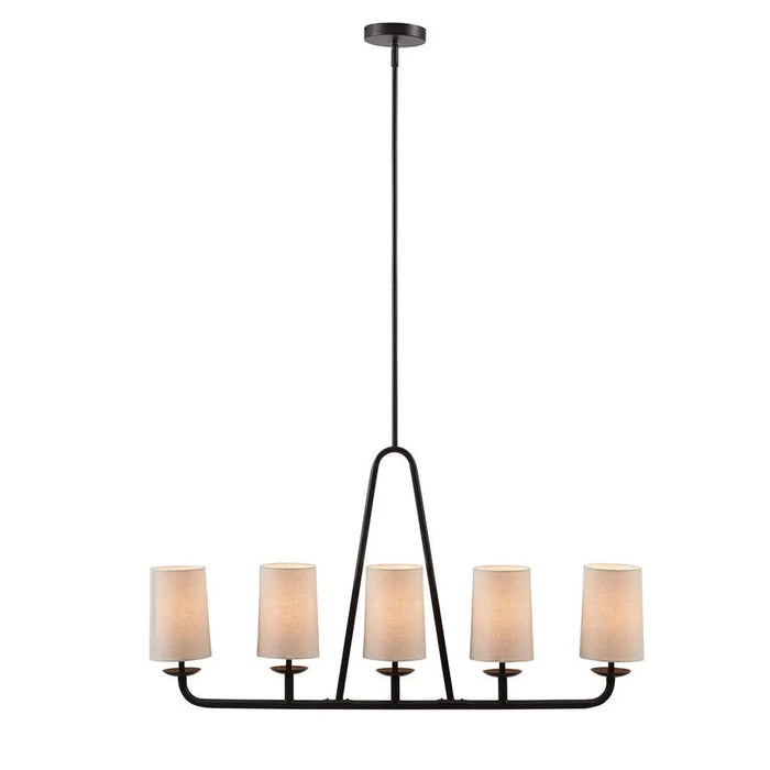 5-Light Linear Chandelier Default -DTYStore