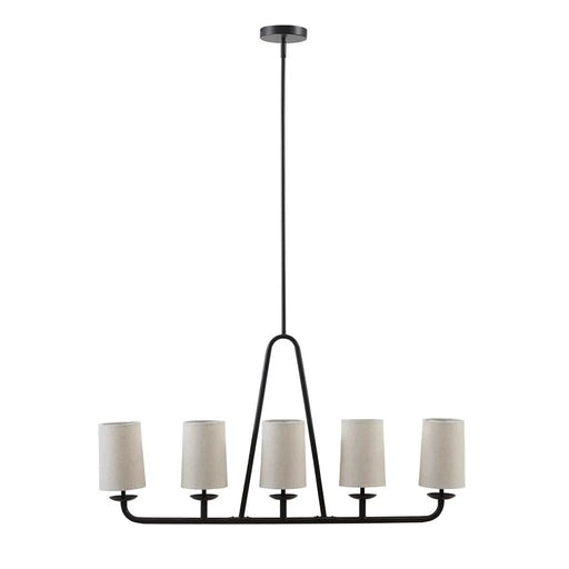 5-Light Linear Chandelier Default -DTYStore