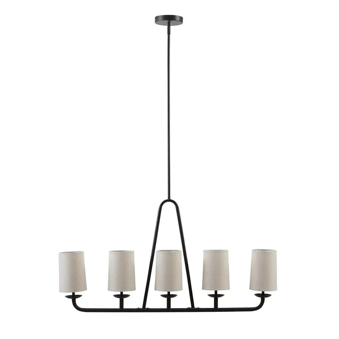 5-Light Linear Chandelier Default -DTYStore