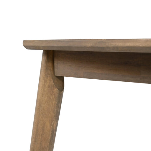 5-Piece Acacia Wood Outdoor Dining Set - 70.75' Table & 4 Chairs with Removable Cushions for Patio Garden Default -DTYStore