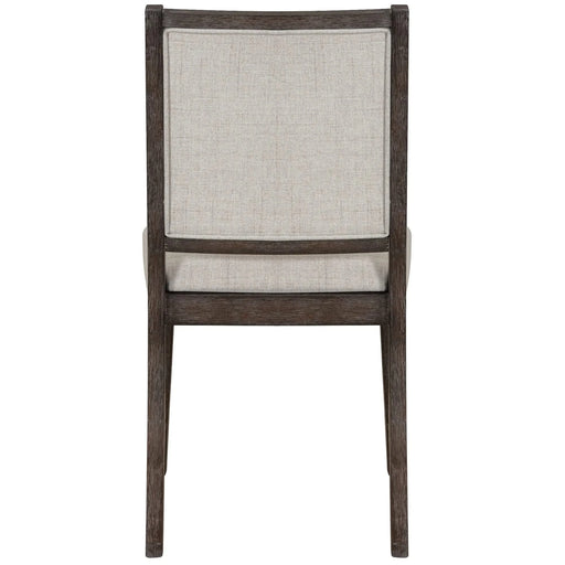 5-Piece Retro Functional Dining Table Set Extendable Round Table and 4 Upholstered Chairs for Dining Room and Living Room (Espresso) Default -DTYStore