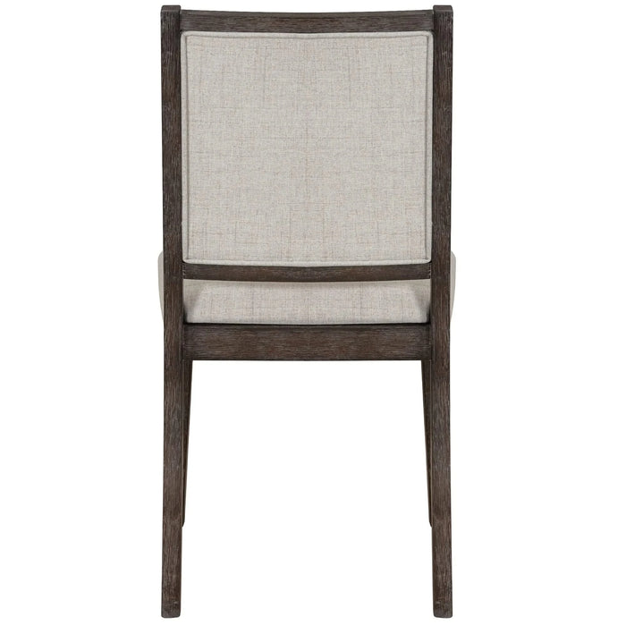 5-Piece Retro Functional Dining Table Set Extendable Round Table and 4 Upholstered Chairs for Dining Room and Living Room (Espresso) Default -DTYStore