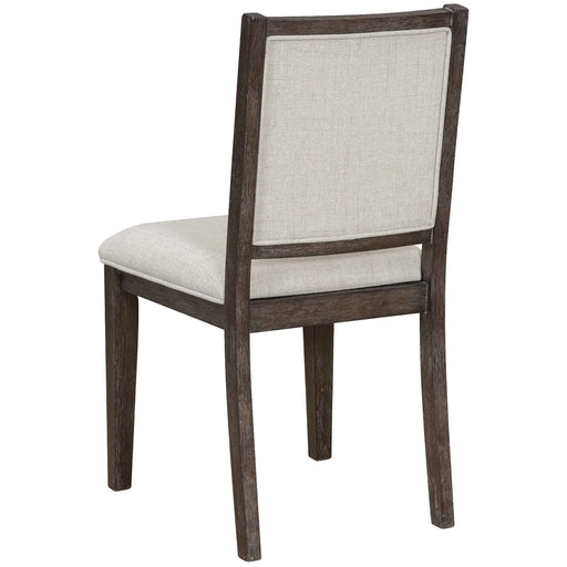 5-Piece Retro Functional Dining Table Set Extendable Round Table and 4 Upholstered Chairs for Dining Room and Living Room (Espresso) Default -DTYStore