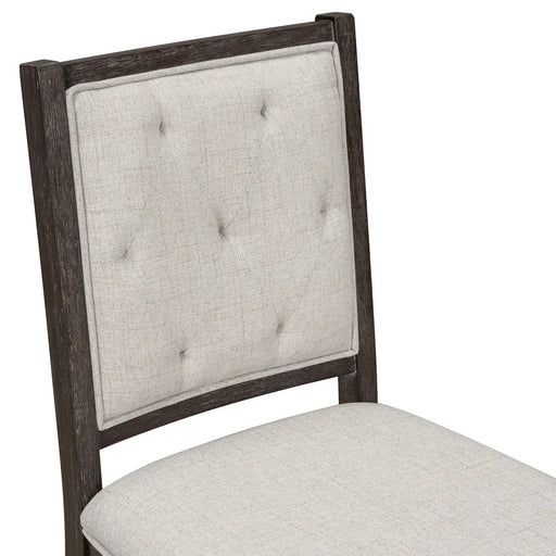 5-Piece Retro Functional Dining Table Set Extendable Round Table and 4 Upholstered Chairs for Dining Room and Living Room (Espresso) Default -DTYStore