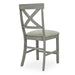 Beautiful Gray Cushioned Seats Upholstered Chair Counter Height 2Pc Dining Pub Height Chairs Dining Room Wooden Furniture - DTYStore