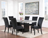 JHOANNA BLACK DINING CHAIRS (KIT OF 2) - DTYStore
