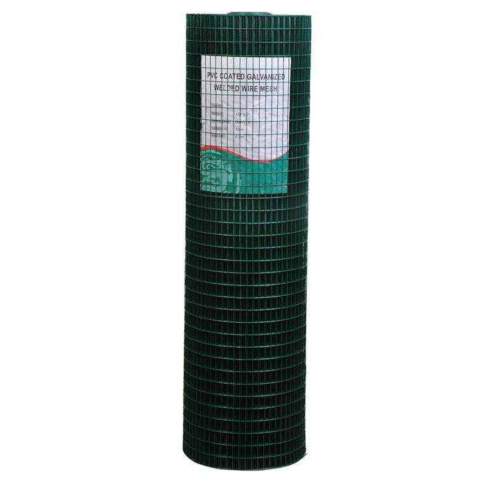 98' L x 35.5" H Hardware Cloth, 1/2 x 1 Inch Wire Mesh Fence Netting Roll for Aviary, Chicken Coop, Rabbit Hutch, Animal, Garden Protection - DTYStore