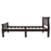 Wood Platform Bed Twin Bed Frame Panel Bed Mattress Foundation Sleigh Bed with Headboard/Footboard/Wood Slat Support - DTYStore