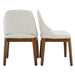 Weston Dining Chair Set of 2 - Beige Linen - DTYStore