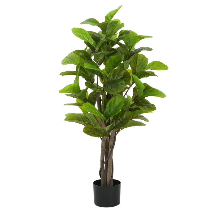 51' Artificial Fiddle Leaf Fig Tree With Pot Default -DTYStore