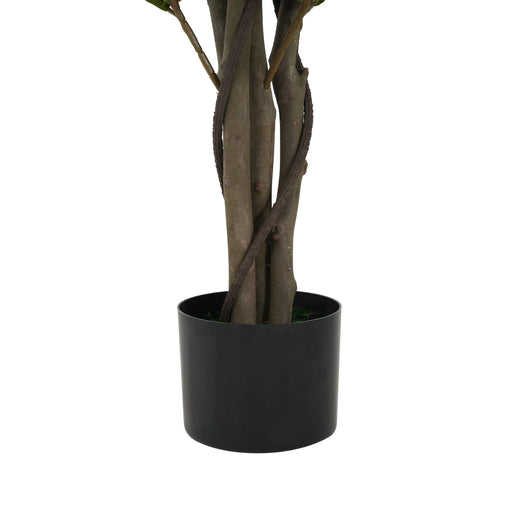 51' Artificial Fiddle Leaf Fig Tree With Pot Default -DTYStore