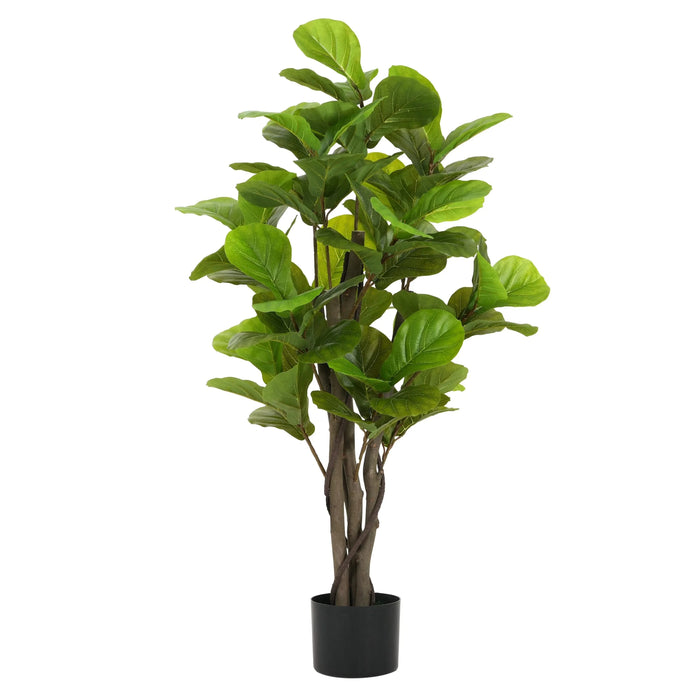 51' Artificial Fiddle Leaf Fig Tree With Pot Default -DTYStore