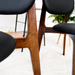 Kelsey Black Leather Dining Chair (Set Of 2) - DTYStore