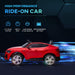 12V Kids Electric Ride On Audi E-tron Car, Battery Powered Toy wIth Parent Remote Control, Safety Belt, LED Lights, Music and Horn, Red - DTYStore