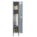 1 Door 66"H Metal Lockers With Lock for Employees,Storage Locker Cabinet for Home Gym Office School Garage,Gray - DTYStore