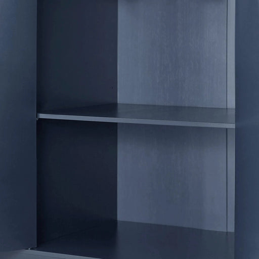 53'' Kitchen Storage Islands with Drawers and Trash Can Storage for Kitchen & Dining. Modern Farmhouse Design, Navy Blue, 53.2'W x 20.9'D x 38.0'H. Default -DTYStore