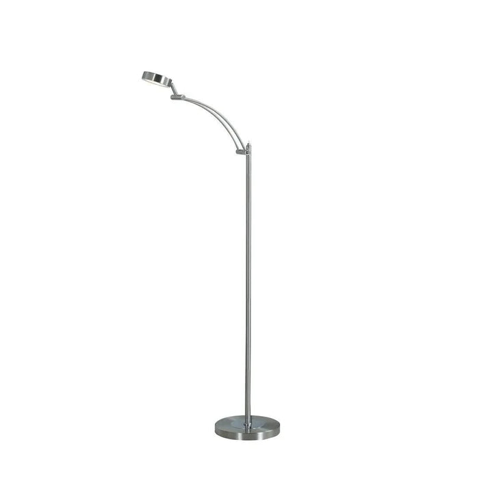54-Inch-Long Tinsley Silver Integrated LED Task Floor Lamp Default -DTYStore