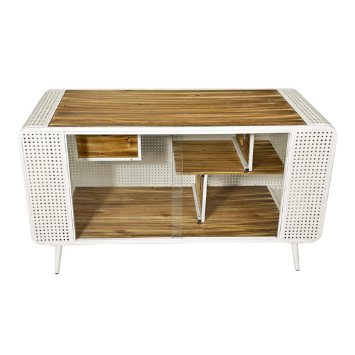 55.12 'Spacious Cat House with Tempered Glass, for Living Room, Hallway, Study and Other Spaces (White) Default -DTYStore