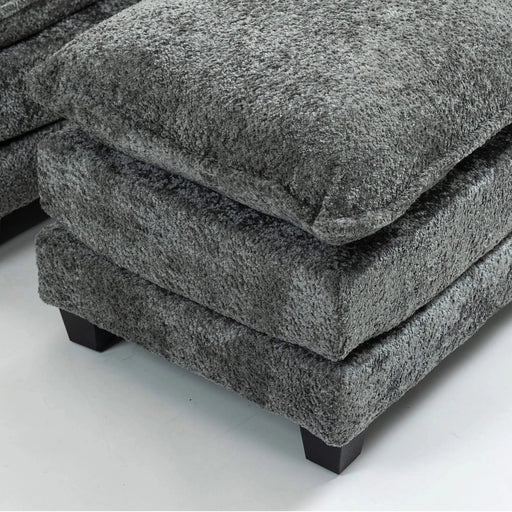 55.32*39.76' Oversized Sofa Indoor,Portable ottoman,Boucle Single Sofa Bed with Wider seat,Double deep cushion,Strong wrapping of thick armrests for Living Room,Bedroom.3 Colors. Default -DTYStore