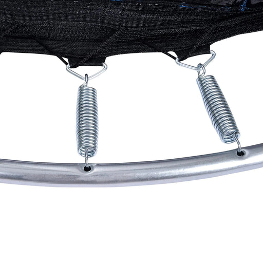 5.5FT Trampoline for Kids - 65' Outdoor & Indoor Mini Toddler Trampoline with Enclosure, Basketball Hoop and Ball Included Default -DTYStore