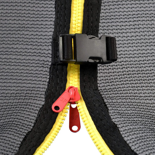 5.5FT Trampoline for Kids - 65' Outdoor & Indoor Mini Toddler Trampoline with Enclosure, Basketball Hoop and Ball Included Default -DTYStore