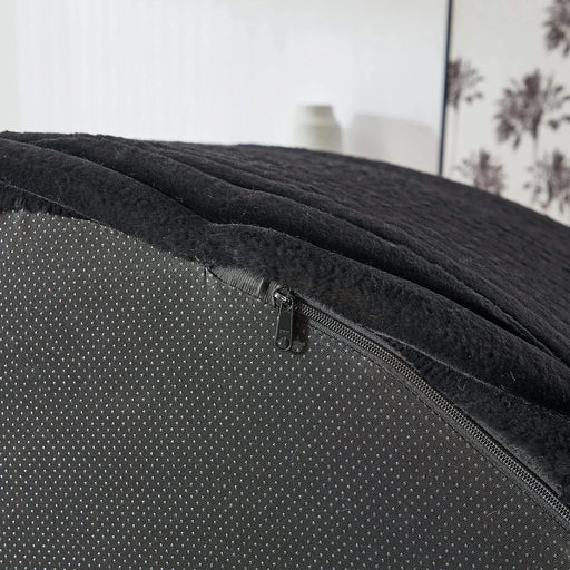 55''L Corduroy Sponge single sofa,No Assembly Required,Fluffy Modern Sleeper Chair for Living room, Bedroom, Lounge and Projection Room(Not a swivel chair.) Default -DTYStore