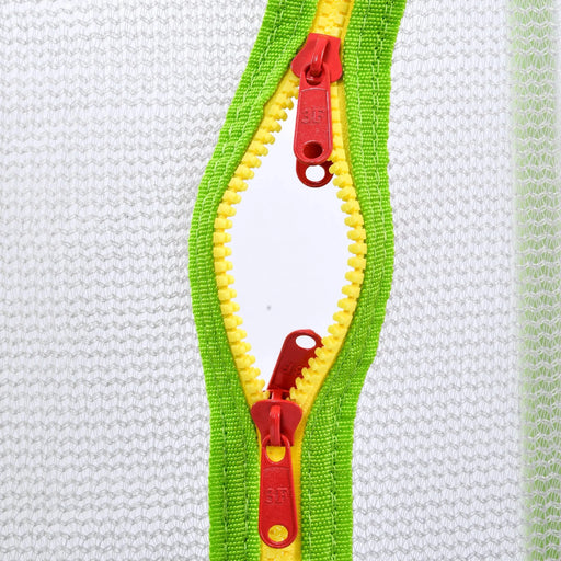 55'' Toddlers Trampoline with Safety Enclosure Net and Balls, Indoor Outdoor Mini Trampoline for Kids Default -DTYStore