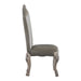 Grey and Vintage Bone White Side Chairs (Set of 2) - DTYStore