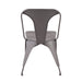 Austin Industrial Dining Chair in Matte Grey by LumiSource - Set of 2 - DTYStore