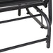 Outsunny 2-Person Outdoor Glider Bench, Patio Double Swing Rocking Chair Loveseat w/Powder Coated Steel Frame for Backyard Garden Porch, Gray - DTYStore