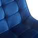 Dining Chair 2PCS（BLUE），Modern style，New technology，Suitable for restaurants, cafes, taverns, offices, living rooms, reception rooms.Simple structure, easy installation. - DTYStore