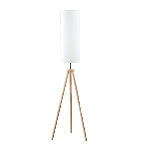 58.5' In Lauren Modern Natural Tripod Floor Lamp Default -DTYStore