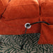 Linen Massage Chaise Lounge Indoor with Remote Control,Ergonomic Electric Massage Long Lounger with 5 Modes for Office, Living Room,Bedroom (Orange) - DTYStore