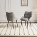 Luxury velvet dining chair two-piece set, modern and minimalist design, essential for home and restaurant use, high rebound seat cushion, stable metal frame, silent foot pad, various decorative styles - DTYStore