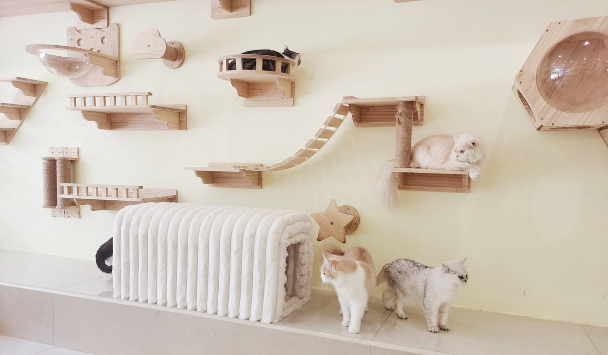 Ottoman Storage Bench Pet Supplies Corduroy Bench Cat's nest to hide For the Living Room, Entryway and Bedroom