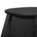59.05' Round Marble Dining Table with Black Textured Solid Wood Base, Artificial Marble for 6-8 People, 31.5'White Artificial Stone Turntable,White&Black (Dining Table Only) Default -DTYStore