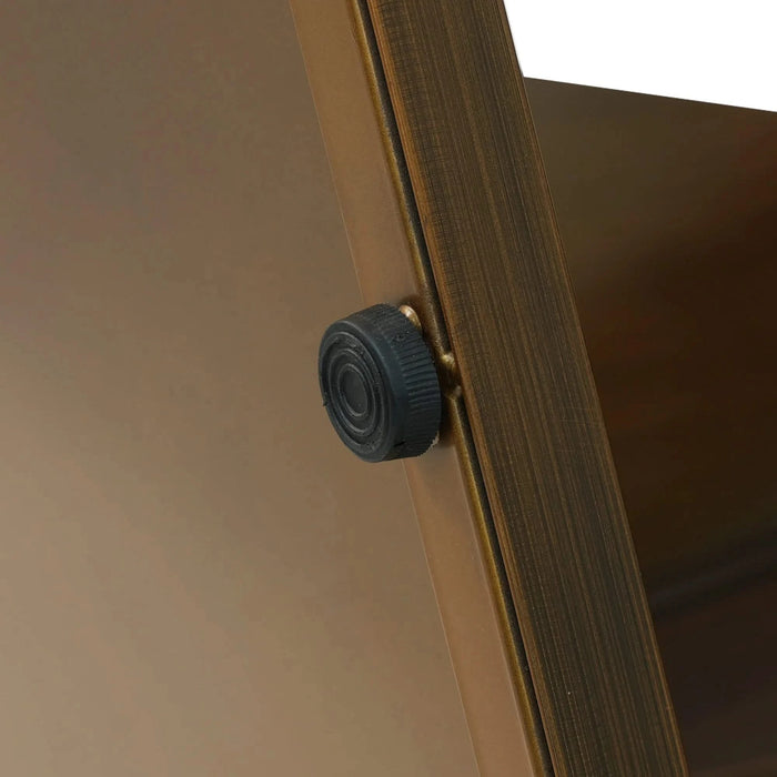 59.05' Round Marble Dining Table with Bronze Iron Metal Base, Artificial Marble for 6-8 People, Dining Room/Living Room Kitchen Dining Table,White (Dining Table Only) Default -DTYStore