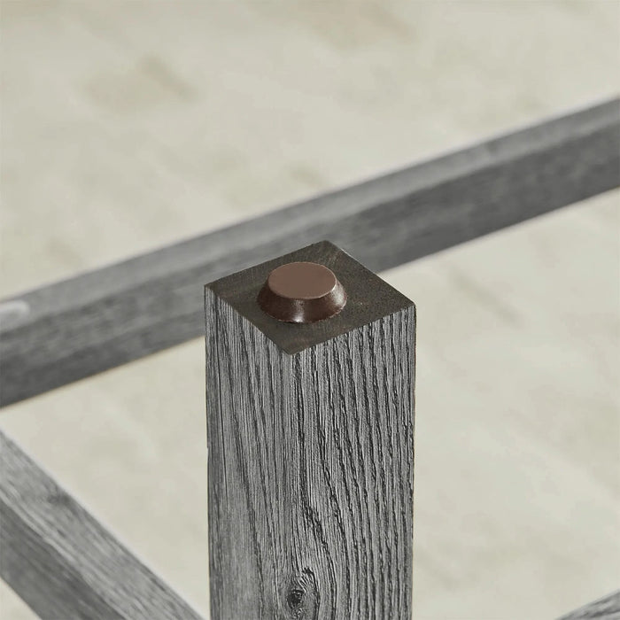 59 Inch Bar Table, Dining Table, Sofa Table with Power Outlet, 3 Upholstered Stools, 4 Piece Bar Table and Chair Set for Living Room, Dining Room, Kitchen Default -DTYStore