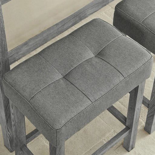 59 Inch Bar Table, Dining Table, Sofa Table with Power Outlet, 3 Upholstered Stools, 4 Piece Bar Table and Chair Set for Living Room, Dining Room, Kitchen Default -DTYStore