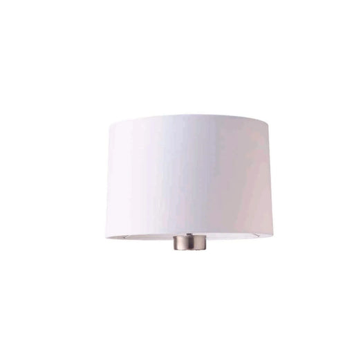 59' Tall Metal Floor Lamp with White finish, Contemporary Design Default -DTYStore