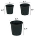 5' Round Nursery Plant Pot - Garden Plastic Pots with Drainage (5-Pack) Default -DTYStore