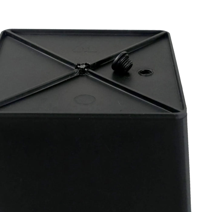 5' Square Nursery Plant Pot - Garden Plastic Pots with Drainage (5-Pack) Default -DTYStore