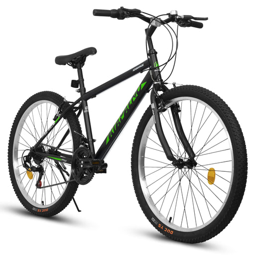 A24338 24 Inch Carbon Steel Frame Mountain Bike,21-Speed Dual V-Brake, Adult and Teens Bicycle for Mountain
