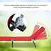 Outsunny Folding Chaise Lounge Pool Chairs, Outdoor Sun Tanning Chairs with 5-Level Reclining Back, Steel Frame for Beach, Yard, Patio, Red - DTYStore