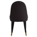 Modern PU sponge-filled dining chair, solid wood metal legs, suitable for restaurants, living rooms and rooms-(Set of 2) - DTYStore