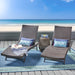 KAUAI PE WICKER CHAISE - DTYStore