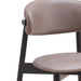 Grey and Black Padded Side Chair (Set of 2) - DTYStore