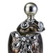 11.25" Tall Polyresin Decorative Jewelry Box "Balleria", Crystal and Glass Accent - DTYStore