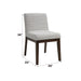 Edwyn Gray Linen Side Chair (Set of 2) - DTYStore