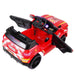 12V Kid Ride on Police Car with Parental Remote Control, Battery Powered Truck with Siren, Lights, Music, Spring Suspension - DTYStore